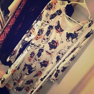 Halloween Black Cat Dress